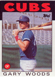 1986 Topps Baseball Cards      611     Gary Woods